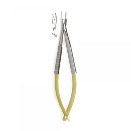 Micro Needle Holder 15cm (Curved) (T.C)