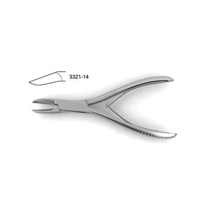 Liston Bone Cutting Forceps - Angled