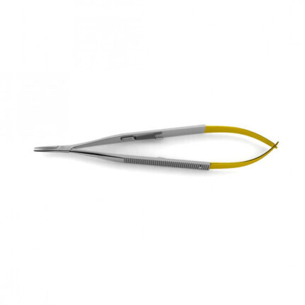 Needle Holder - Tungsten Carbide, Flat Handle
