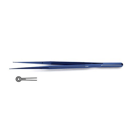 Titanium Dennis-Type Micro Ring Tip Forceps