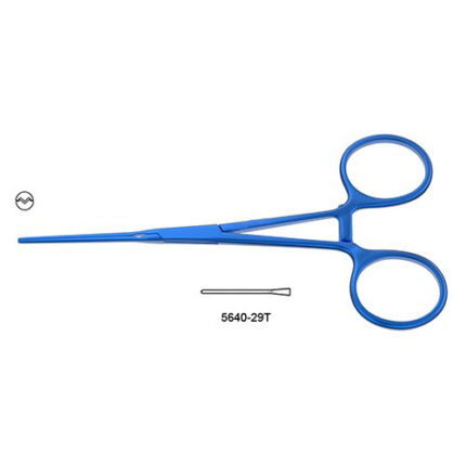 Titanium Debakey Micro Clamp - Straight Jaws